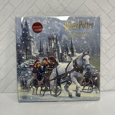 #ad Harry Potter: A Hogwarts Christmas Pop Up Advent Calendar Book by Insight Edit $20.99