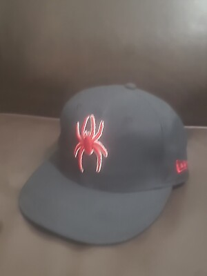 #ad University of Richmond UR Spider Hat Cap New Era Black Red College 67 8 Clean $14.00