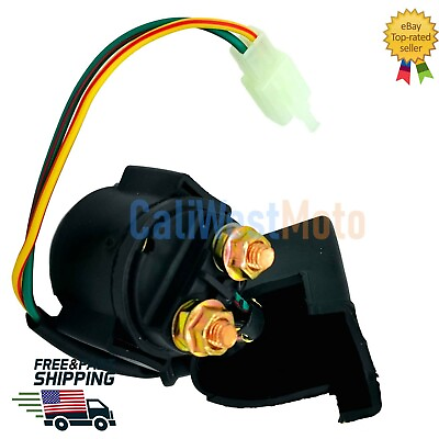 #ad STARTER RELAY SOLENOID FITS CARTER TALON 150 150CC GO KART CARTER BROTHERS BUGGY $13.95