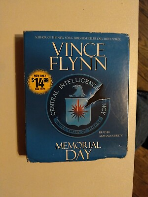 #ad New Memorial Day by Vince Flynn Mitch Rapp Series ABRIDGED 5 CD Audio Book $9.99