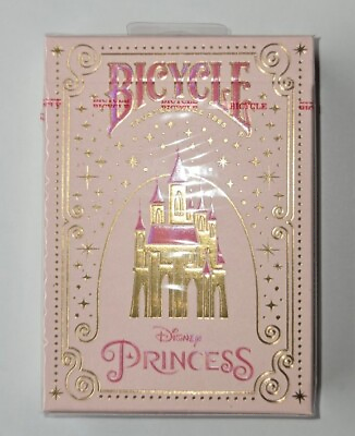 #ad Bicycle Disney Princess Pink Playing Cards Brand New Sealed Pink $12.99