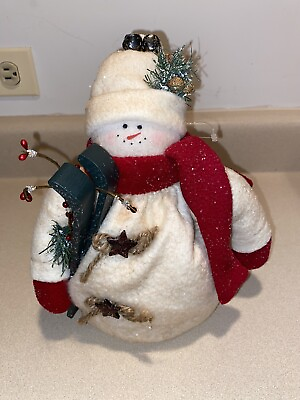 #ad decroative holiday snowman $9.00