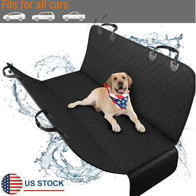 #ad Waterproof Dog Car Seat Cover Hammock for Cat Pet SUV Truck Back Rear Bench Pad $30.29