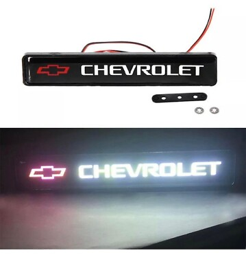 #ad LED light emblem badge for Chevrolet front grille $11.99