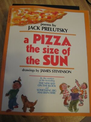 #ad A Pizza the Size of the Sun by Prelutsky Jack $3.79