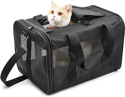 #ad Soft Sided Portable Pet Travel Carrier for Small Cats Dogs and Puppies $25.99