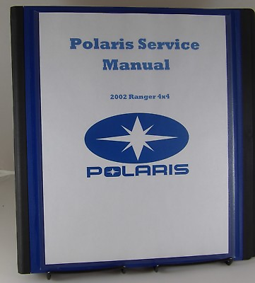 #ad Service Manual for 2002 Polaris Ranger 4x4 $73.99