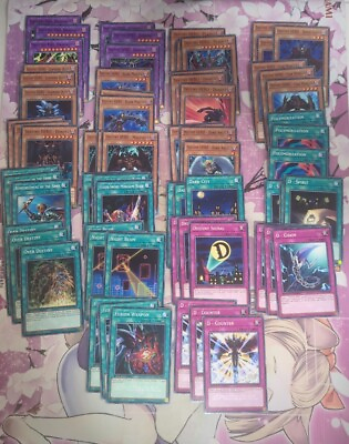 #ad 💥DESTINY HERO DECK CORE 66 CARDS TOTAL SGX1 SPEED DUEL GX YUGIOH $14.99