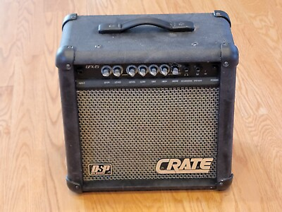 #ad Crate Amp GFX 15 DSP On Board Guitar Combo Amplifier TESTED $79.99