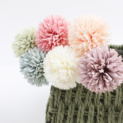 #ad Wedding Party Decoration Artificial Chrysanthemum Ball Flowers Pack of 6 $27.13