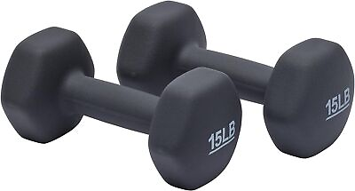 #ad Easy Grip Workout Dumbbell Neoprene Coated Various Sets and Weights Available $36.38