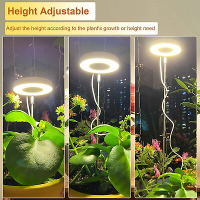 #ad Plants Full bright for Plant Growth Telescopic Grow Lights Full Spectrum Desk $12.34