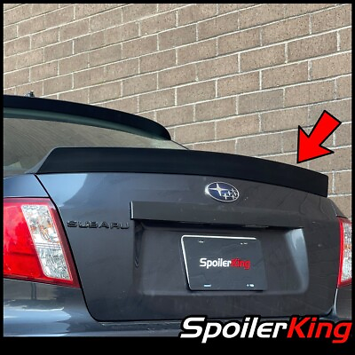 #ad DUCKBILL Rear Trunk Lip Spoiler Wing Fits: Subaru Impreza 2008 14 4dr 380B $149.25