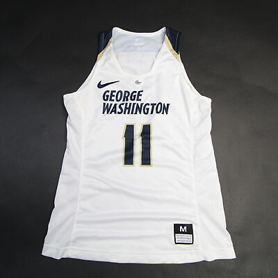 #ad George Washington Colonials Nike Game Jersey Basketball Women#x27;s White Used $19.99