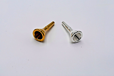 #ad French Horn Mouthpiece Silver or Gold Plated New Quick US Based Shipping $12.00