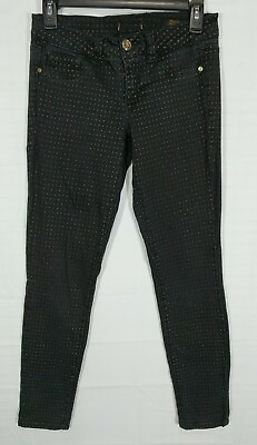 #ad SACRED VIRTUE Women#x27;s Jrs Black Low Rise Reg Fit *THE SACRED* Jeggings size 5 $15.99