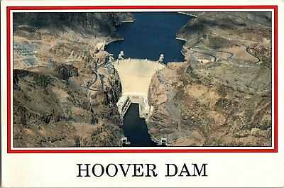 #ad Hoover Dam 1987 Un Posted 4quot; x 6quot; Las Vegas NV Postcard $9.99