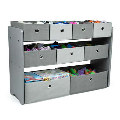 #ad Toy Box Storage Large Chest Bin for Kids Room Playroom Organizer Wide Shelf Bins $53.99