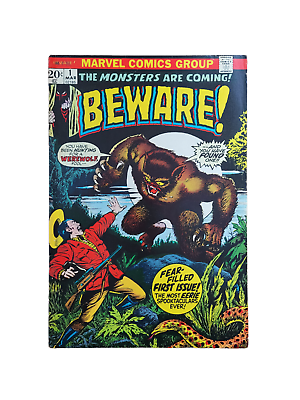 Beware #1 Stan Lee Jack Kirby John Romita Bronze Age Horror Marvel 1973 $34.20