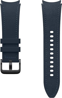 #ad Samsung Galaxy Watch Hybrid Leather band 4 20mm Original Band Blue S M $9.99