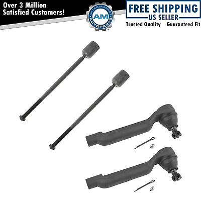#ad Tie Rod End Inner amp; Outer LH RH Set of 4 for 93 98 Lincoln Mark VIII New $54.52
