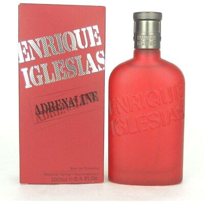 #ad ADRENALINE Enrique Iglesias men cologne edt 3.4 oz 3.3 NEW IN BOX $20.15