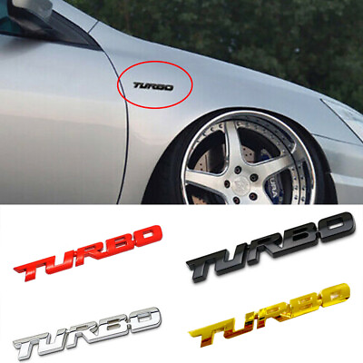 #ad Car Auto Fender Trunk Tailgate Decal Sticker Emblem Rear Marking Metal Sticker $6.85