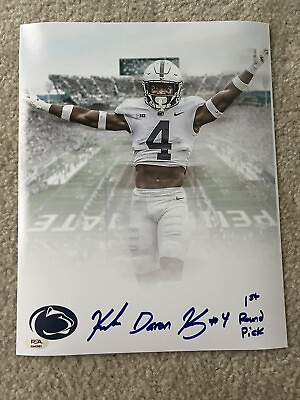 #ad Kalen King Signed 11x14 Photo Penn State Nittany Lions Full Name Autograph PSA $179.99