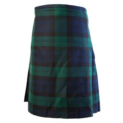#ad Scottish 8 Yard 16oz Traditional Heavy Weight Deluxe Tartan Kilt $39.99