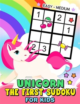 #ad The First Sudoku Unicorn for Kid: Easy to Medium and Fun Activity Early Learn... $11.35