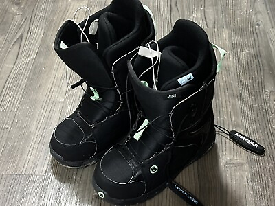 #ad Burton Mint Black Speedlace Boots Women#x27;s Size 7.5 $109.00