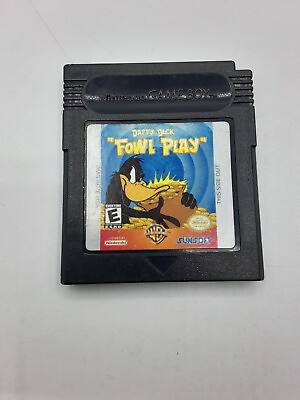 #ad Daffy Duck: Fowl Play Nintendo Game Boy Color 1999 GBC $17.99