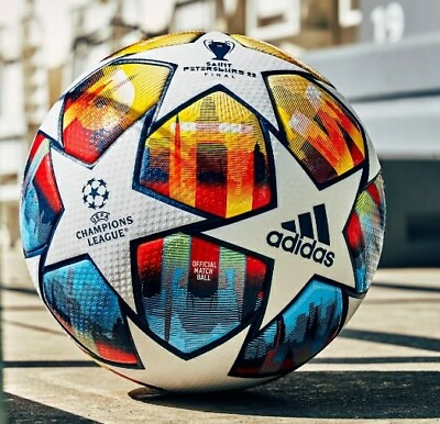 #ad ADIDAS UEFA OFFICIAL CHAMPIONS LEAGUE SOCCER BALL SAINT PETERSBERG SIZE 5 $59.99