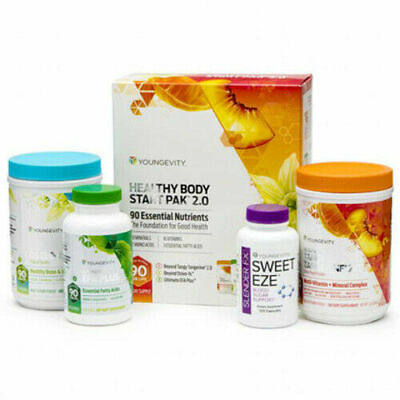 #ad Youngevity Healthy Body Blood Sugar Pak 2.0 Sweet Eze Dr Wallach $169.95