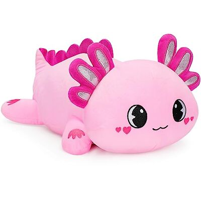 #ad KMUYSL Axolotl Plush Toy Soft Stuffed Animal Plush Cute13quot; Plush Pillow Kawaii $16.99