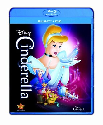 #ad Cinderella Two Disc Diamond Edition Blu ray DVD Combo in Blu ray Packaging $4.99