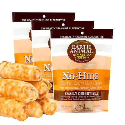 #ad No Hide Small Chicken Flavored Natural Rawhide Free Dog Chews Long Lasting Do... $46.56