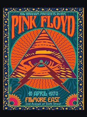 #ad Pink Floyd 1970 Filmore East Concert Poster 18quot;X24quot; Poster Free Shipping $9.97