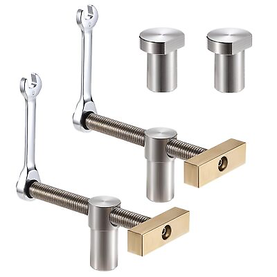 #ad #ad Set of 2 Bench Dog Clamps for 3 4 Inch Hole Adjustable Woodworking Bench Do... $39.62