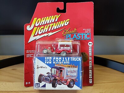#ad Johnny Lightning Classic Plastic Ice Cream Truck by Barris 1:64 $14.95