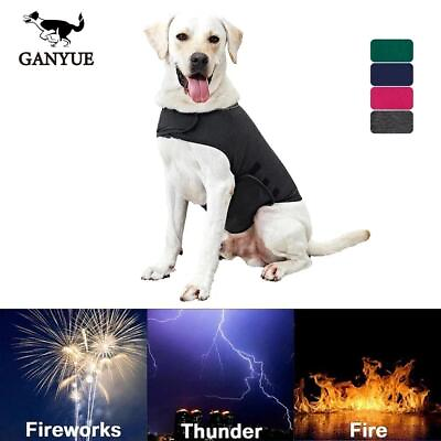 #ad Pet Clothes Dog Anxiety Vest Jacket Keep Calming Soft Pet Supplies Thunder Shirt $23.99