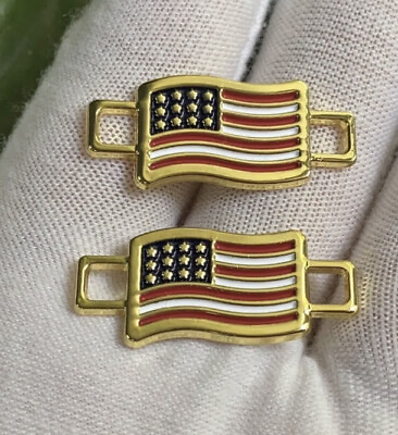 #ad american flag lace keeper $8.00