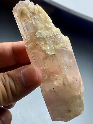 #ad 660 Cts Double Terminated Pink Kunzite from Afghanistan $99.99