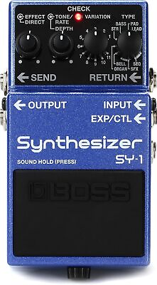 #ad Boss SY 1 Synthesizer Guitar Effects Stompbox Pedal $199.99