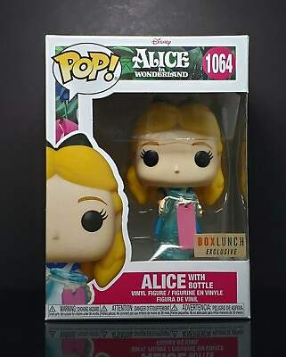 #ad Funko Pop Protector Disney #1064 Alice with Bottle Boxlunch *Mint In Stock* $27.99