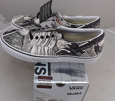 #ad New Vans MoMa Edvard Munch Scream Men#x27;s Sz 13 Shoes Sneakers $49.00