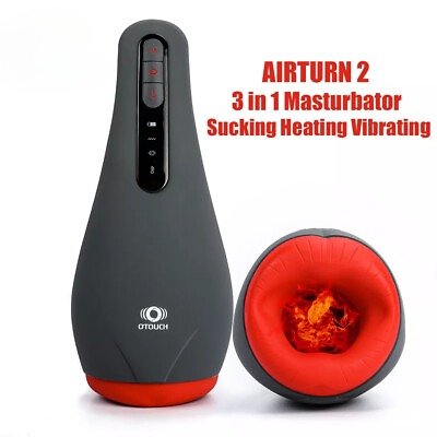 #ad Sex Toys Automatic Sucking Masturbator Cup oral Suction Blowjob Sucking Vibrator $205.68