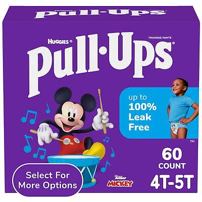 #ad Pull Ups Boys#x27; Potty Training Pants 4T 5T 38 50 lbs 60 Count $29.97