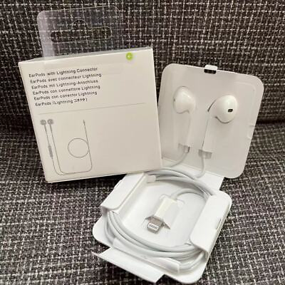 #ad Origina APPLE EarPods Lightning Wired Earphones Headphones iPhone 7 8 X Xr 11 14 $15.99