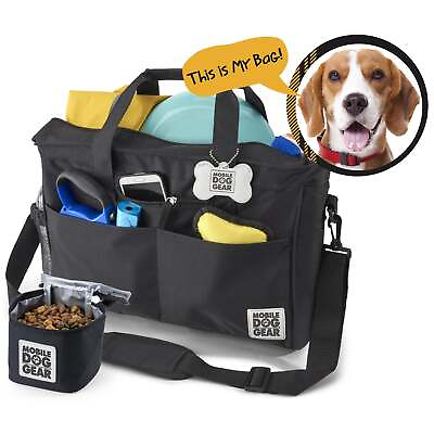 #ad Day Away Tote Bag by Mobile Dog Gear in Pink or Black $44.99